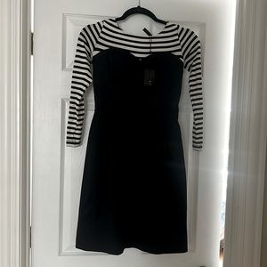 Bcbgmaxazria dress 4 stripes original long sleeve